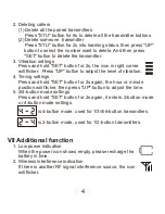 Preview for 6 page of Caller ZJ-41C User Manual