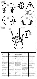 Предварительный просмотр 2 страницы calligaris CS/2004 Quick Start Manual