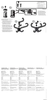 Предварительный просмотр 2 страницы calligaris MEDUSA CS/5080 Manual