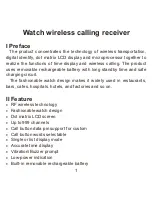 Preview for 2 page of CallingSYS ZJ-41E2 User Manual