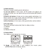 Предварительный просмотр 9 страницы CallingSYS ZJ-41E2 User Manual