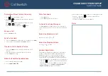 Preview for 2 page of CALLSWITCH W52P Quick Start Manual