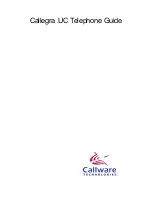 Callware Technologies Callegra .UC Manual preview