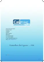 Preview for 24 page of CalMag CALULTRA 12 Owner'S Manual