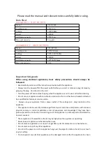 Preview for 2 page of CalmDo CD-EC002 User Manual