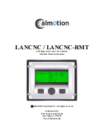 Calmotion LANCNC Machine Mount Instructions preview