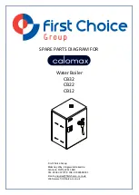 Calomax CB32 Installation, Operation And Servicing Instructions предпросмотр