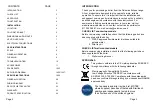 Preview for 2 page of Calomax eclipse 3C5 Installation, Operation And Servicing Instructions