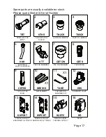 Предварительный просмотр 17 страницы Calomax KUDOS 6 DUAL FLOW Operating And Service Instructions