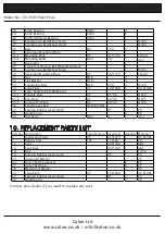 Предварительный просмотр 13 страницы Caloo CV-609 Instruction Manual