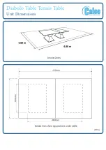 Preview for 2 page of Caloo Diabolo Table Installation Instructions