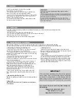 Preview for 20 page of CALOR 5023 Instructions For Use Manual