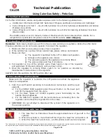 Предварительный просмотр 3 страницы CALOR 5kg Patio Gas Technical Publication