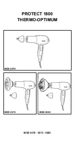 Предварительный просмотр 1 страницы CALOR 9370 Manual