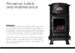 Preview for 1 page of CALOR Provence Safety And Maintenance