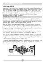 Preview for 18 page of CALOR SC50LPGW Operating And Installation Instructions