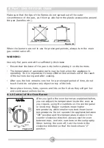 Preview for 19 page of CALOR SC50LPGW Operating And Installation Instructions