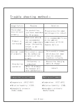 Preview for 10 page of CalorDerm CD-003 User Manual