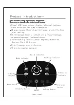 Preview for 4 page of CalorDerm Knee Compression & Heat Massager User Manual