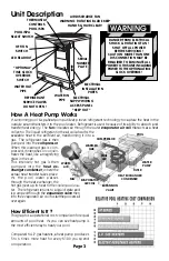 Preview for 3 page of Calorex Aquatherm DIGITAL LOGIC AT1000 Owner Operational Manual