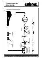 Preview for 13 page of Calorex AW629AL Installation Manual