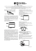 Calorex DH30A Quick Start Manual предпросмотр