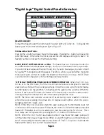 Preview for 4 page of Calorex DIGITAL LOGIC AT800 Owner Operational Manual