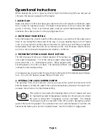 Preview for 6 page of Calorex DIGITAL LOGIC AT800 Owner Operational Manual