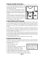 Preview for 10 page of Calorex DIGITAL LOGIC AT800 Owner Operational Manual