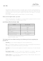 Preview for 25 page of Calorex ELEVA PRO 15 kW Installation, Maintenance And Operation Manual