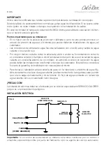 Предварительный просмотр 9 страницы Calorex Levare 15 L Manual