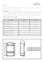 Preview for 14 page of Calorex LEVITTAS 45 L Installation, Maintenance And Operation Manual