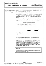 Preview for 16 page of Calorex PPT12 Technical Manual