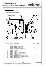 Preview for 47 page of Calorex PPT12 Technical Manual