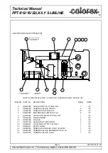 Preview for 54 page of Calorex PPT12 Technical Manual