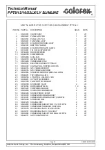 Preview for 61 page of Calorex PPT12 Technical Manual