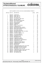 Preview for 63 page of Calorex PPT12 Technical Manual