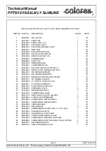 Preview for 73 page of Calorex PPT12 Technical Manual