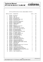 Preview for 74 page of Calorex PPT12 Technical Manual