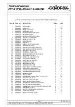 Preview for 76 page of Calorex PPT12 Technical Manual