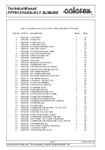 Preview for 77 page of Calorex PPT12 Technical Manual