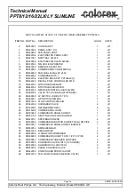 Preview for 79 page of Calorex PPT12 Technical Manual