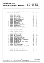 Preview for 85 page of Calorex PPT12 Technical Manual