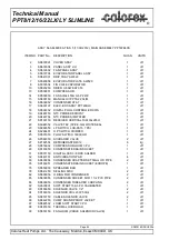 Preview for 87 page of Calorex PPT12 Technical Manual