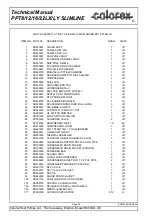 Preview for 91 page of Calorex PPT12 Technical Manual