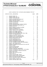 Preview for 93 page of Calorex PPT12 Technical Manual