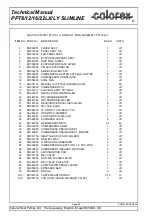 Preview for 101 page of Calorex PPT12 Technical Manual