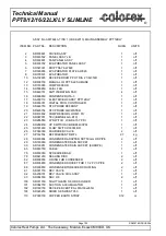 Preview for 105 page of Calorex PPT12 Technical Manual