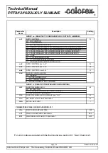 Preview for 115 page of Calorex PPT12 Technical Manual