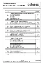 Preview for 117 page of Calorex PPT12 Technical Manual